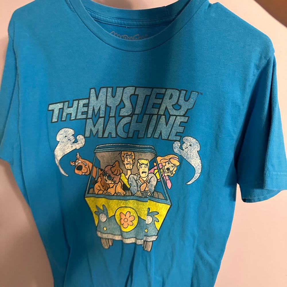 Blue Mystery Machine Graphic T-Shirt